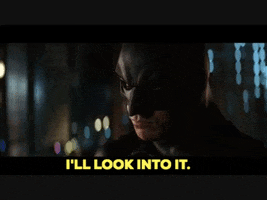 Look At The Dark Knight GIF by Truly.